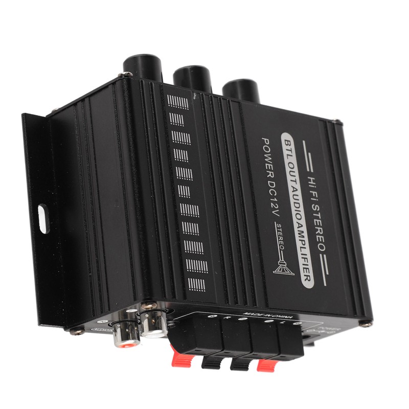 Stereo Amplifier 12V Portable Clear Sound Quality Mini Amplifier for