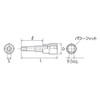 Kyoto Machine Tools (KTC) Short Hexagon Socket BT3-1/8S-S
