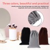 Velvet Gift Bags with Drawstrings, 3PCS Small Drawstring Bag Gift