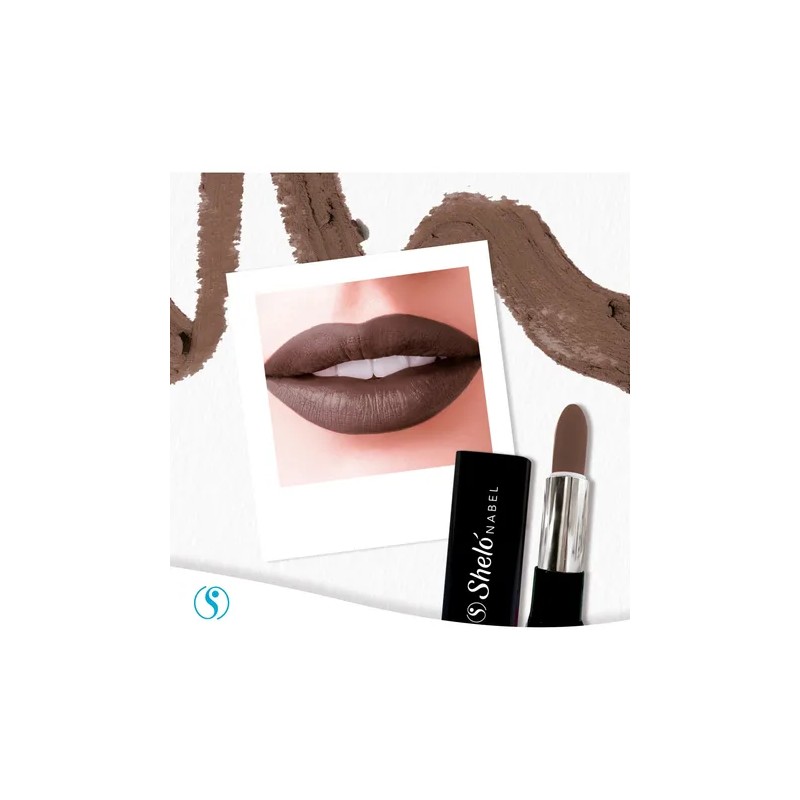 Labial Natural Mate Hidratante En Barra + Brillo Shelo