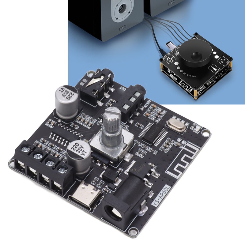 Bluetooth Amplifier Board High Power Dual Channel Stereo Digital Amplifier