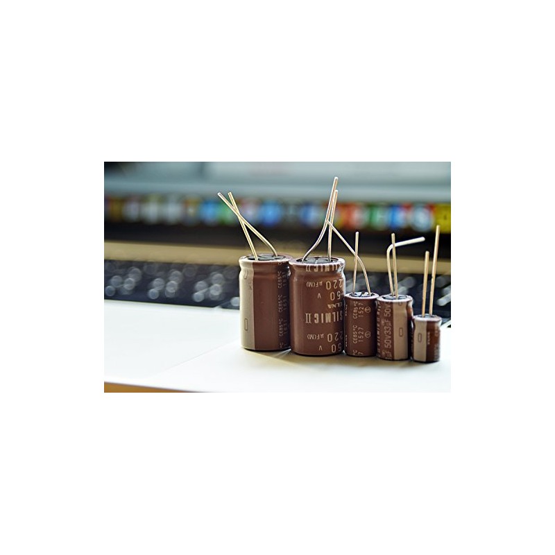 4 Elna SILMILC II Capacitors - 6.3V 33-1000uf Premium Audio
