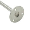 Rannb Long Door Stopper Wall Mount Doorstop with Rubber Tip