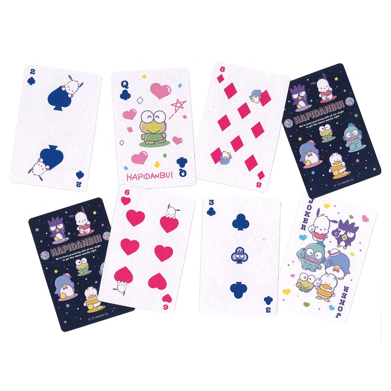 FRIEND Characters Badtz-Maru AhirunoPekkle Playing Cards 3.5" x 2.4" x