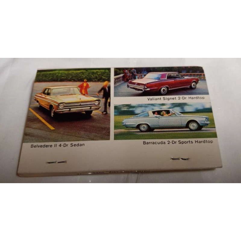 1965 Plymouth The Roaring 65s Matches Fury Belvedere Valiant Barracuda