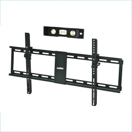 UNHO Heavy-duty Fixed Tilting TV Wall Mounted Bracket Mount Stand Fits for 32''-85'' Flat Screen LCD LED VESA 800x400mmmodel number: FRF-U-C8213, color: Black