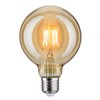Paulmann LED Vintage Globelampe 95 6,5W E27 230V Gold 1700K