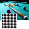 Pool Ball Position Marker, Black Billiard Spot Stickers Pool Table