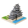 Kawada Paper Nano PN-140 Matsumoto Castle Craft Kit, Width 2.8