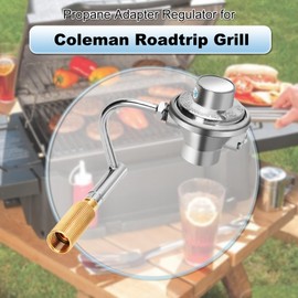 Regulador de parrilla compatible con Coleman Roadtrip Grill, C001, 5010000743, compatible con Coleman Grill 9949 Series, 9942A5251, etc.