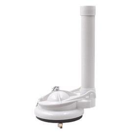 3-Inch One Piece Toilet Flush Valve, Universal Toilet Replacement Parts Toilet Repair Kit for Toilets with Flapper and Chain, Easy to Install