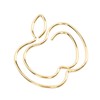 100pcs Fruit Paper Clips Cute Bookmark Pare Clips Portable Funny