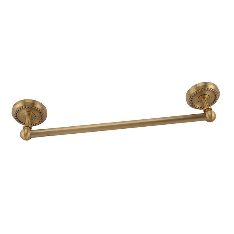 All Copper Bathroom Towel Bar European Style Wall Mounted Towel