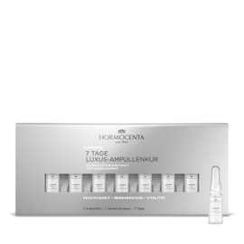 Hormocenta Supreme 7-Day Luxury Ampoule Treatment 7 x 1 ml - Intensive Care with Tri-Hyaluronic Acid for Moisture, Regeneration and Vitality (7 ml)
