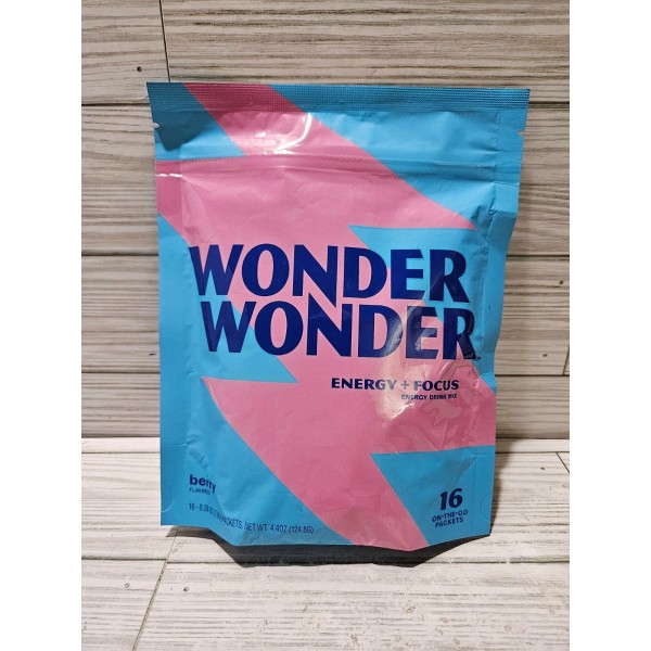 Wonder Wonder Energy + Focus Energy Drink Mix 16 Packets