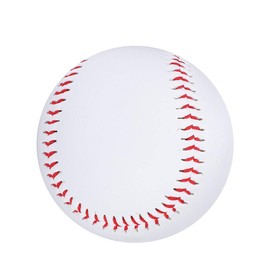 Lsaardth Baseball Softball, 7.2 cm Cow Skin Training Ball, Soft Sports Ball for Children, Teenagers and Players, Practice Softballs for Training Game