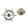 MADSea Elbsegler Premium Cloth with Pin Steering Wheel Silver /