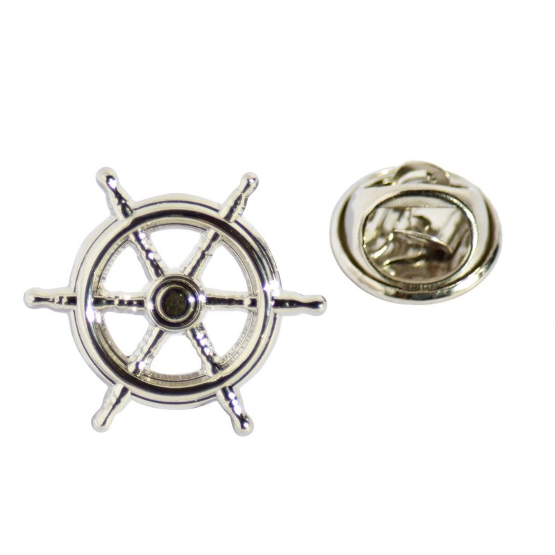 MADSea Elbsegler Premium Cloth with Pin Steering Wheel Silver /