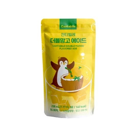 Intercart Instant Drink Double Manmgo Flavor Ade Cantabile Pouch - 7.77 Fl oz (Pack of 3)