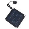 20W Monocrystalline Solar Panel with Garden Pond Fountain DC12V Pump