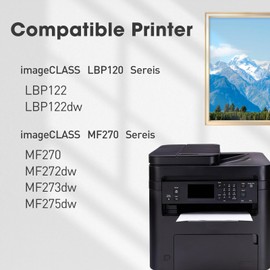 SavFinto 071H 071 High Capacity Toner Cartridge Replacement for Canon 071 Black Toner Cartridge for Canon imageCLASS LBP122dw LBP122 LBP120 MF270 MF273dw MF272dw MF275dw Printers (4 Black)