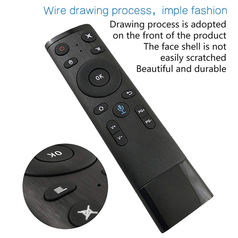 2.4G Wireless Remote Control with USB Receiver Voice Input for