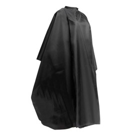 JewelryWe Hairdressing Cape Hair Cutting Cape for Hairdressing Salon Adjustable Salon Cape Hairdresser Cape Hairdresser Cape Black