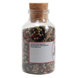 Olde Thompson Pepper Supreme, Whole Pepper Blend with White, Black, Pink, and Green Peppercorns, Refill for Pepper Grinders, 5.8 Ounce