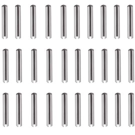 30 Pcs Slotted Spring Pins, Stainless Steel Tension Pin, 6mm x 35mm