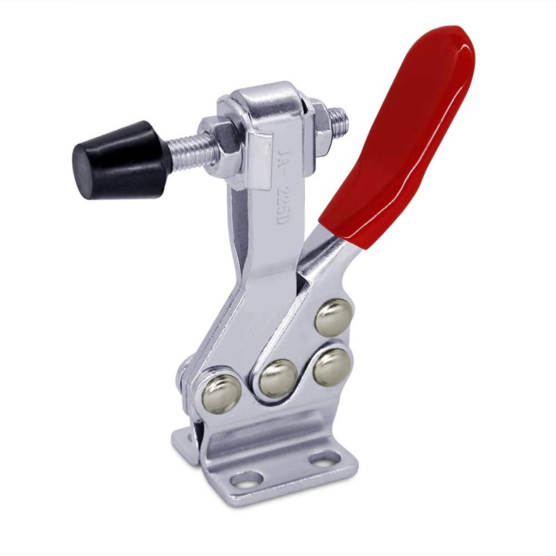 SKYCY 3pcs 500lbs Holding Capacity Toggle Clamp 225D,Quick-Release Horizontal Clamp,Large