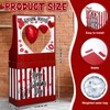 Wonderjune Valentine's Kissing Booth 54.33 x 28.35 x 12.99 inches
