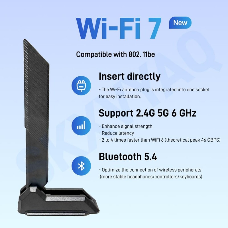 for ASUS WiFi 7 Antenna 2.4G 5G 6G WiFi 6E
