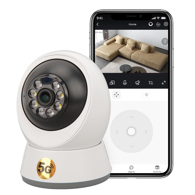 HD 1080P Home Security Camera 360 Degree Panoramic Camera 5G