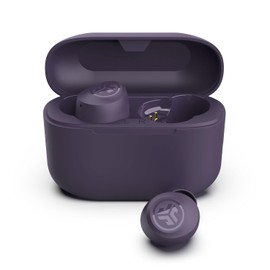 JLab Go Air Pop+ - Auriculares in-ear inalámbricos Bluetooth, auriculares True Wireless, 35 horas + auriculares inalámbricos, auriculares con micrófono, caja de carga USB-C, Dual Connect, EQ3 sonido