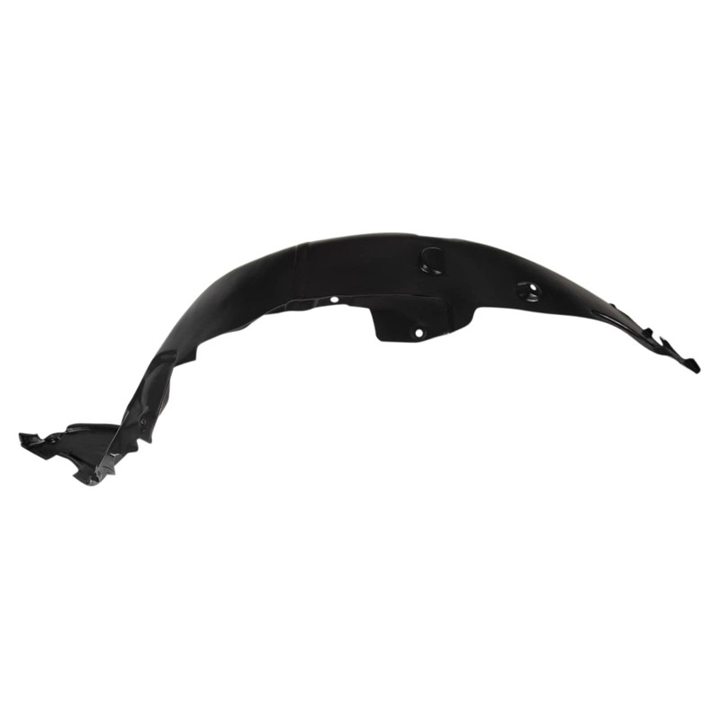 TRQ Front Right Inner Fender Liner Black Passenger Side Compatible