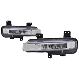 HEADLIGHTSDEPOT LED Fog Light Set Compatible With Ford Explorer 2020-2023