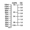 Ackers 4oz Glass Measuring Cup – Shot Glass with Ounce,Ml,Cups