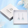 Daisy Earrings Moonstone Earrings for Women 925 Sterling Silver Daisy