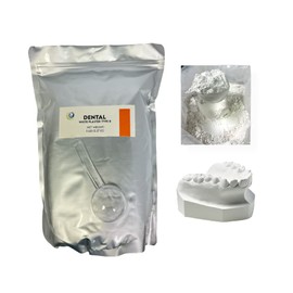 White Dental Lab Plaster with Scoop for Dental Cast Fabrication, Dental Study Model, Casting Replicas - 5 lb. Dental Plaster White Type II Regular Set Model Stones Used in Dental Lab, Arts and Crafts