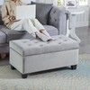 SPOFLYINN Bench, One Size, Light Gray