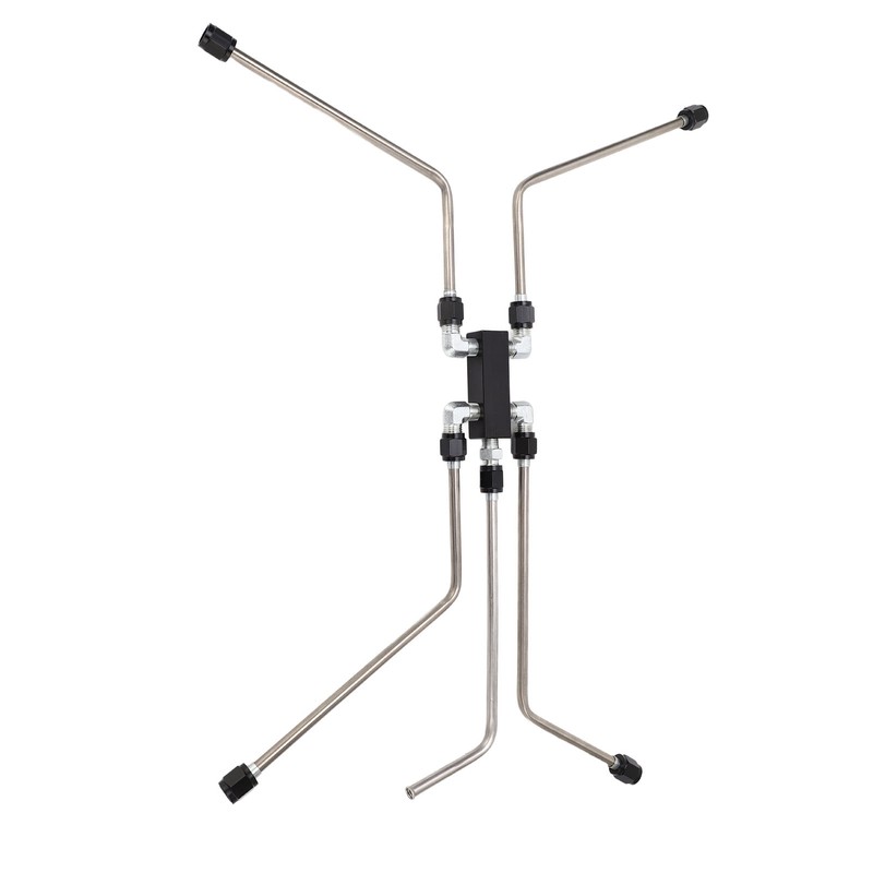 Complete Coolant Crossover Steam Vent Kit Stainless Steel for LS1