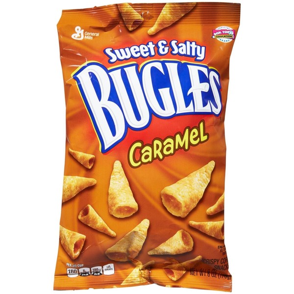 Bugles Caramel Snacks - Sweet & Salty - 6 oz