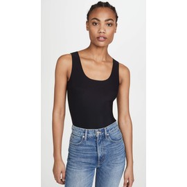 commando Women's Butter Tank Bodysuit, black, l