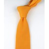 Kihatwin Men's Tender Yellow Eco-friendly Silk Ties Extra Long Knit