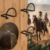 Chinpakden 4 Pack Cowboy Hat Rack - Wall Mount Cowboy