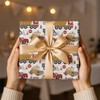 ZJRUI Construction Vehicle Wrapping Paper - 6 Sheet with 3