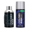 Benetton Colors Man Black Perfume Para Hombre