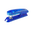 IDENA Stapler Plastic Translucent, Blue