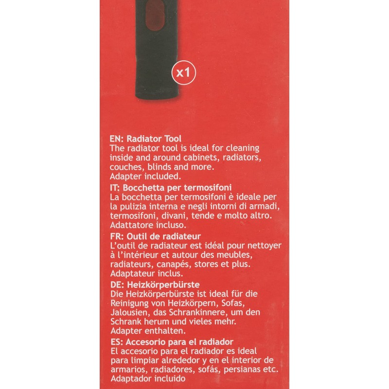 Hoover G185-RadiatorHFree100 35602175 Original Radiator Nozzle for Your H-Free 100