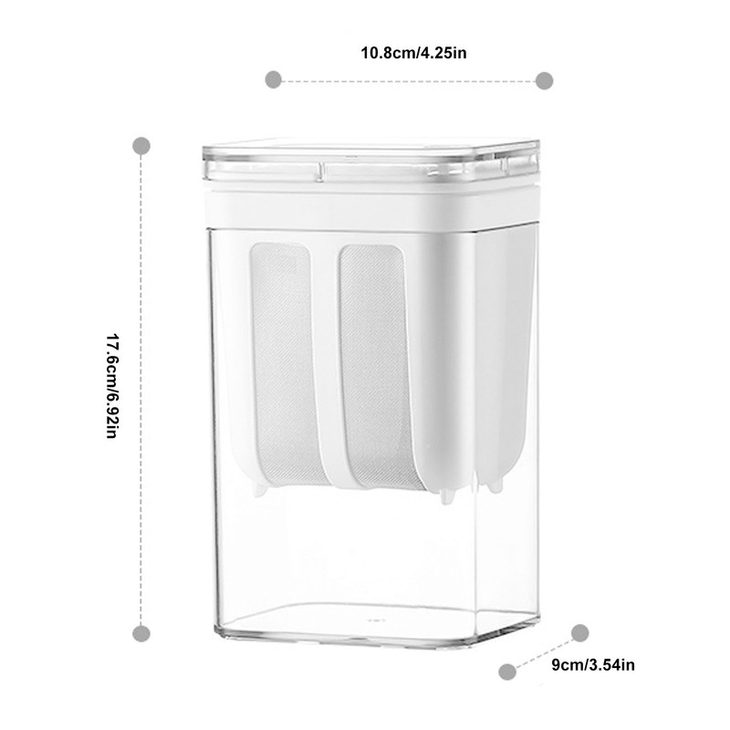 Yogurt Strainer 1100ml Stainless Steel 80 Mesh Fine Hole See